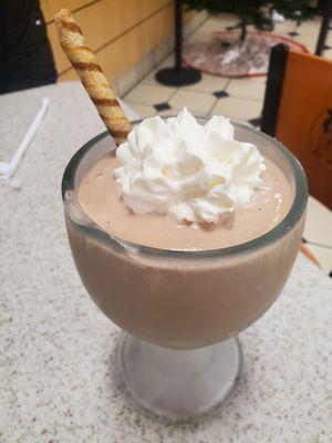 Chocolate milkshake