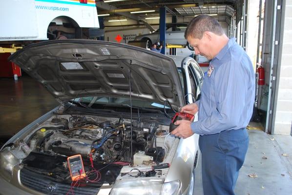 We use many different  diagnostic systems to find out what exactly is wrong with your vehicle.