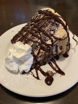 Chocolate Cake w/ Peanut Butter Icing