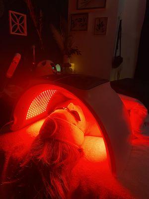 Red Light Therapy included with every service!