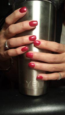 Gel Nails with Shellac Polish