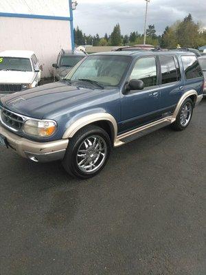 1999 FORD EXPLORER
EDDIE BAUER EDTION
4X4
V-6
$2995