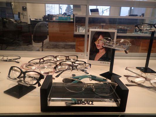 We offer the latest styles in top brands like, Tiffany, Gucci and Rayban, along with contacts from Acuvue and Ciba. Stop in today!