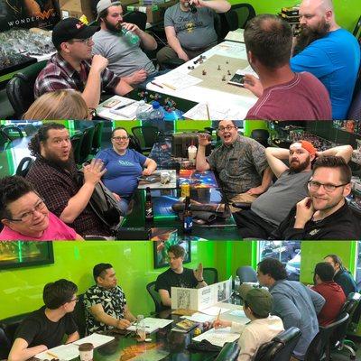 Dungeons & Dragons & Draft! Every Monday night at 7!