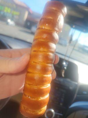 Footlong pretzel