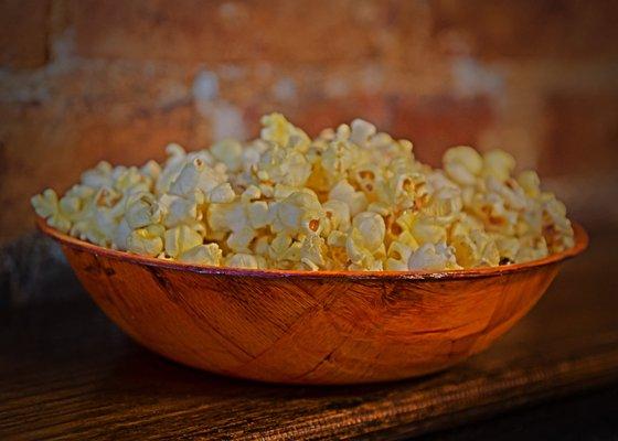 Free Happy Hour Popcorn