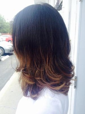 Balyage color