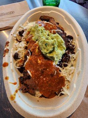 Garlic Guajillo steak bowl