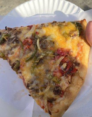 Philly Cheesesteak Slice