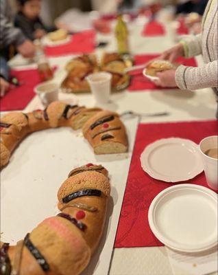 Rosca de Reyes from La Única Panadería!