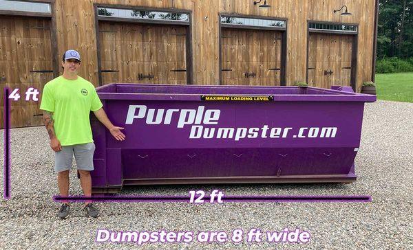 10 yard dumpster