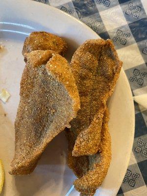 Delicious fried trout!