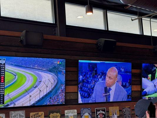 Plenty of sports TVs to enjoy the games