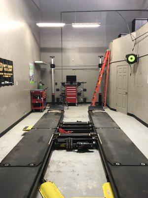 Stop by for a free alignment check using our top of the line V3400 alignment system