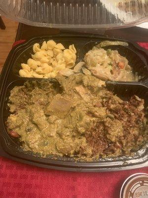 Curry Goat Platter