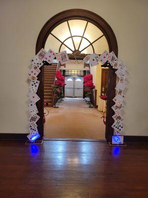 Reception entrance