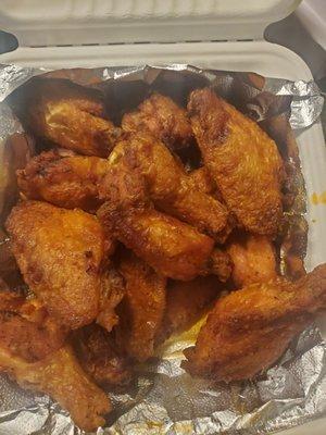 Wings were yummy! Fried not baked!