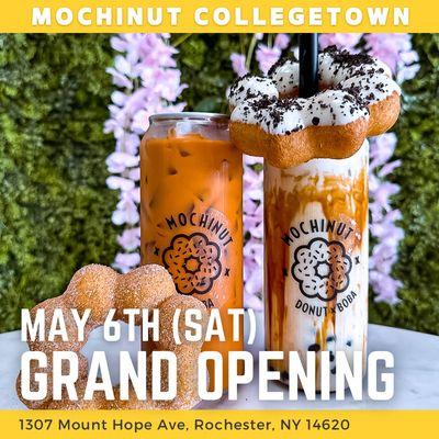 Grand opening on 5/6/23