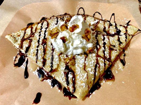 Delicious Crepes at Cottage Creperie