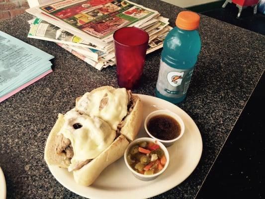 Italian beef. Very good.