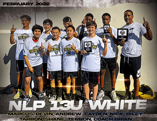 13u white champs at Jump beyond in Torrance