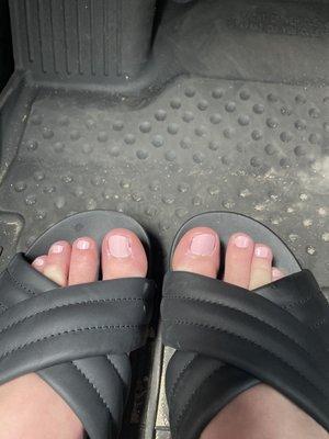 $40 pedicure