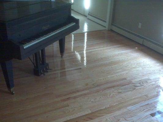 Refinished Oak Floor