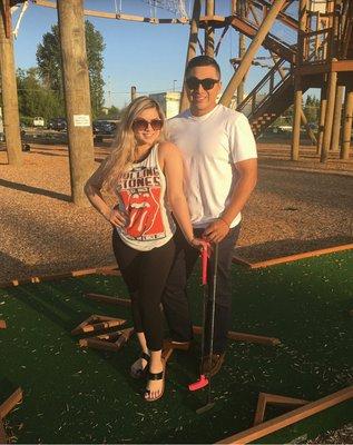 A fantastic date night idea for those in the Seattle area. - Mini Golf