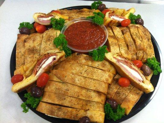 Calzone Trays. The best in the west can't be beat in the east!!