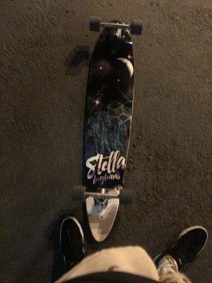 Longboard I bought at night time