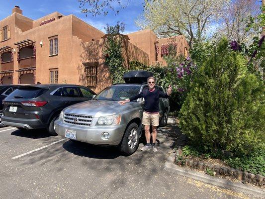 Toyota Highlander problem solved and we're back on our cross country road trip!  Thanks guys!