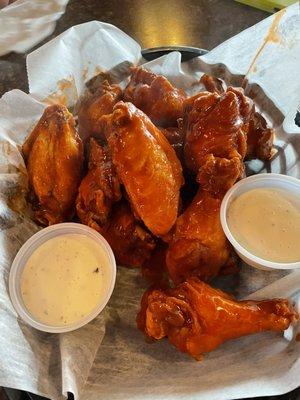 Hot chicken wings