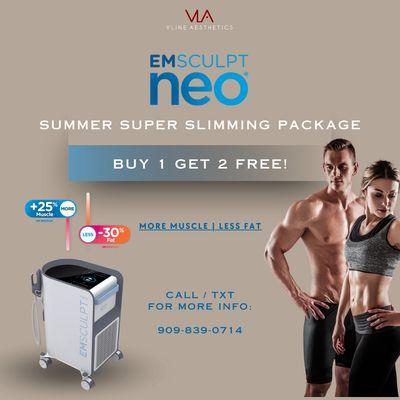 Take advantage of this limited time offer just in time for the perfect summer body!