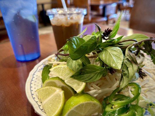 Fresh Veggies for Pho