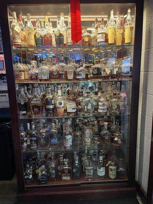 Look at that bourbon selection.