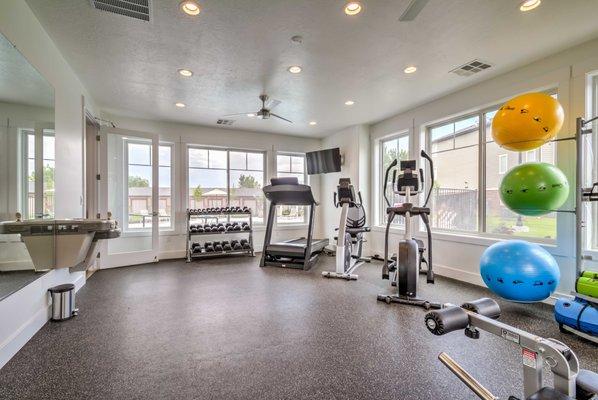 Aderra Apartments Gym Facility