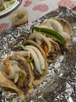 Tacos De Asada