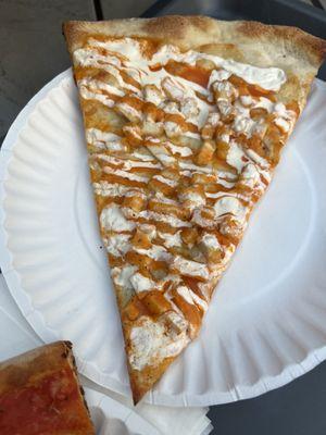 Buffalo Chicken Pizza-by-the-Slice