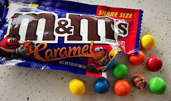 The All NEW Caramel M&M's!