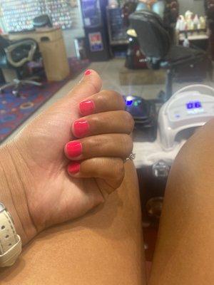 Shellac mani and pedi