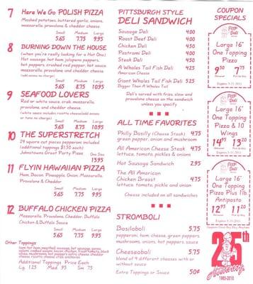 Menu pg 4