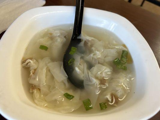 Wonton soup.