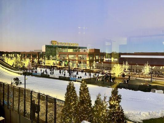 View of Titletown from our room