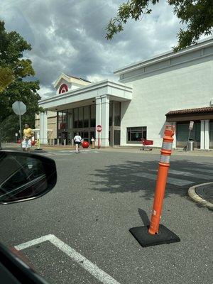 Target W Broad street entrance