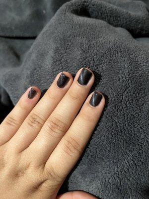 My nails - gel polish - cat eye #10