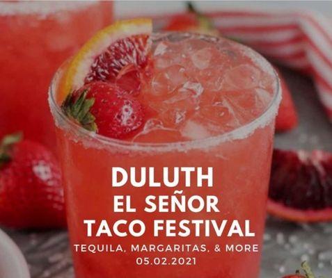 You can find us today at the Duluth EL SENOR TACO FESTIVAL from 12pm-8pm. Be sure to stop by and get some Italian Ice.