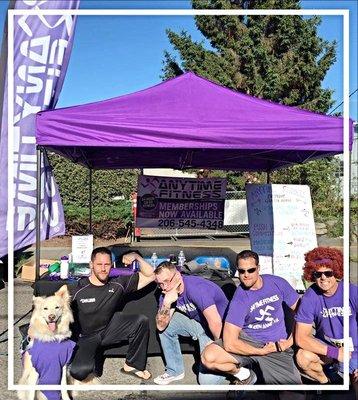 Fremont 5K Booth!