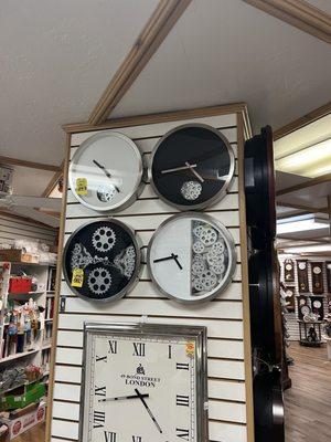 Some modern clocks