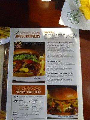 Burger menu