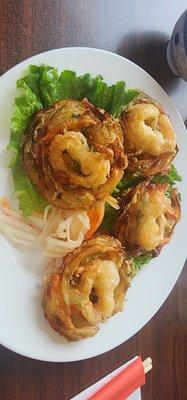 Shrimp Pancakes